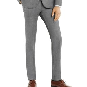 Couture 1910 Slim-Fit Grey Dress Pants 34R